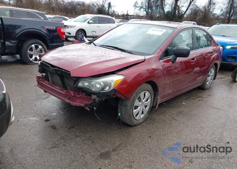 2012 Subaru Impreza 2.0I from USA, damaged, VIN JF1GJAA63CH014197